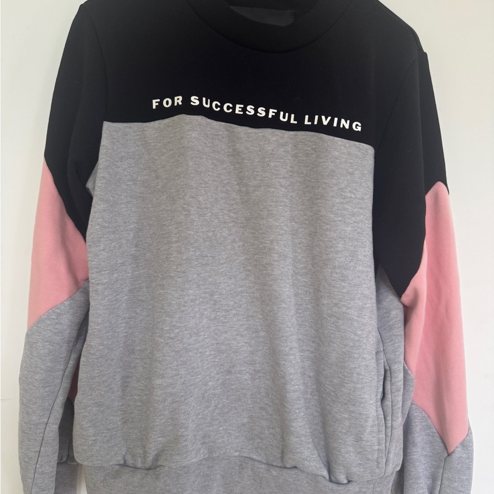 Diesel Women's Sweater - Black, Gray, and Pink